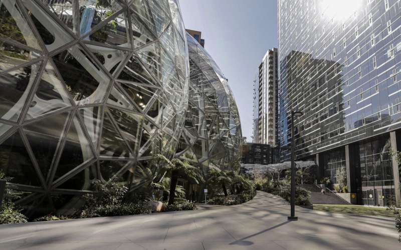 Amazon workers upset over job cuts, return-to-office mandate stage walkout