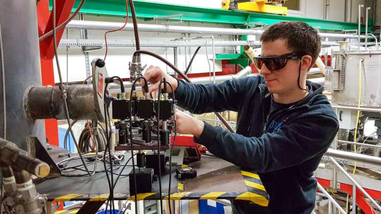 Laser spectroscopy for more efficient biomass combustion