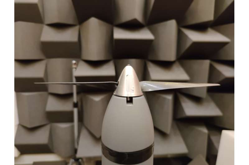 Propellers are louder over ground, researchers find